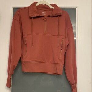 Women's Sweatshirt with Zipper Pockets